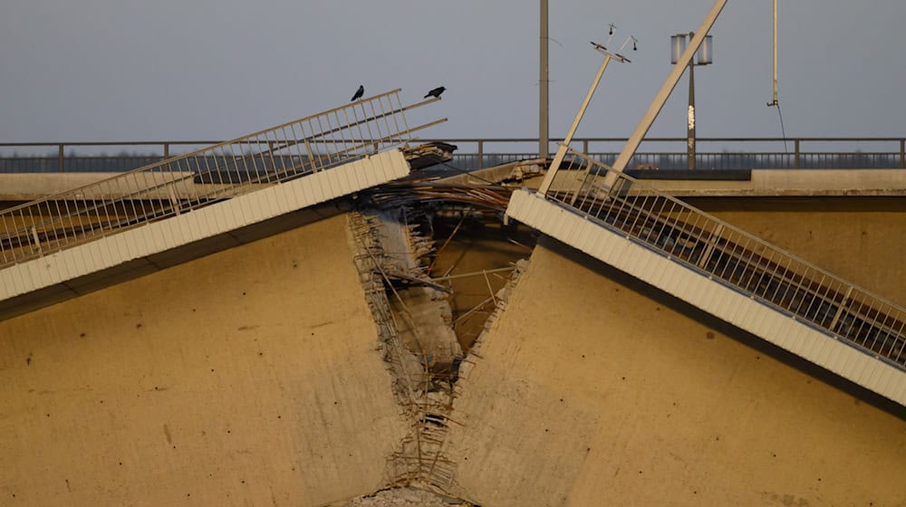 Nicht erst seit dem Einsturz der Dresdner Carolabrücke steht die Langlebigkeit von Betonbauwerken im Fokus. (Archivbild) / Foto: Robert Michael/dpa