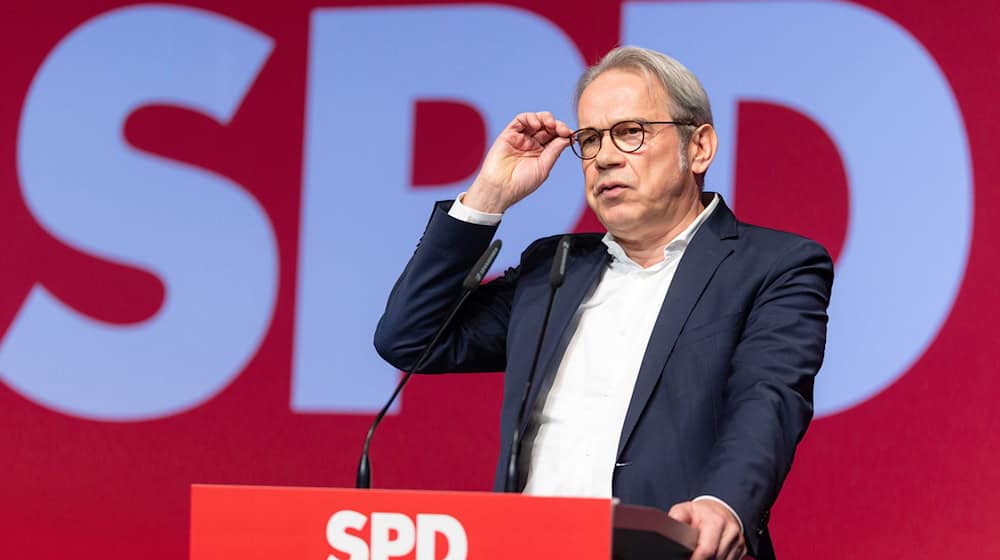 Für Thüringens SPD-Chef ist der Kandidatenwechsel eine Option   / Foto: Michael Reichel/dpa