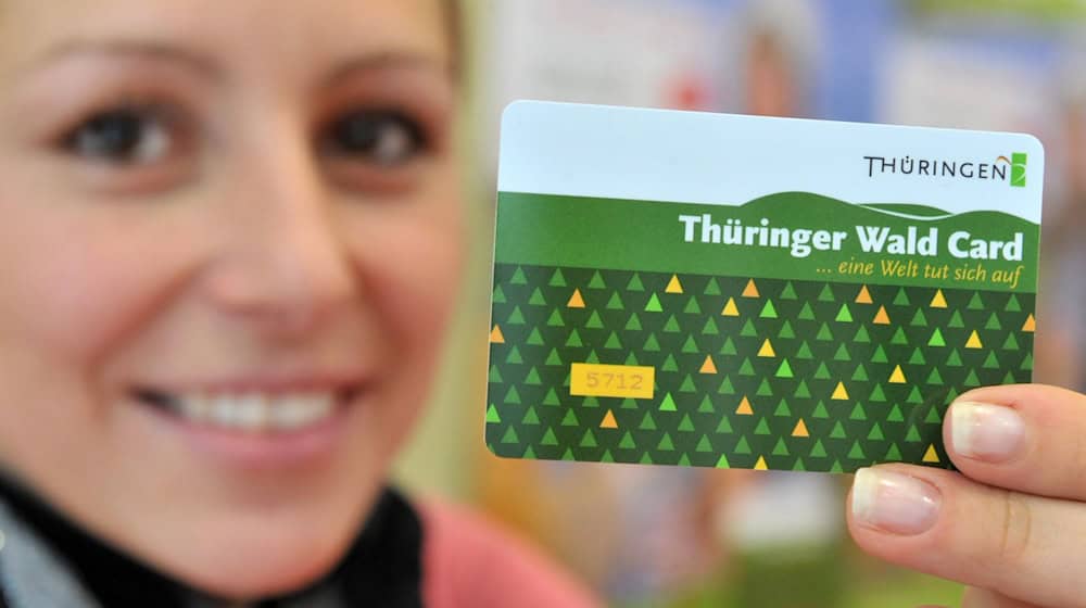 Die Thüringer Wald Card ist mit dem Thüringer Tourismuspreis ausgezeichnet worden. (Archivbild) / Foto: picture alliance / dpa