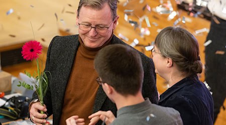 Bodo Ramelow ist Spitzenkandidat für die Thüringer Linke zur vorgezogenenen Bundestagswahl im Februar 2025.  / Foto: Michael Reichel/dpa