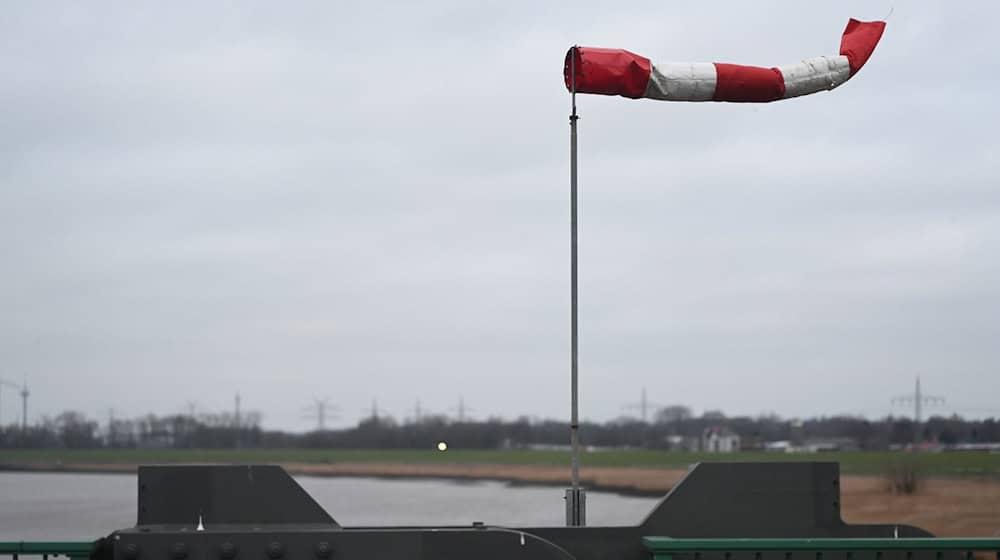 Sturm sorgt für Einschränkungen auf den Straßen Thüringens. (Symbolbild) / Foto: Lars Penning/dpa