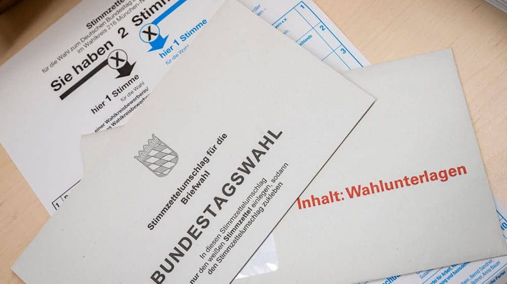 In Thüringen können knapp 1,7 Millionen Wahlberechtigte ihre Stimme bei der Bundestagswahl abgeben. Zehntausende haben sich schon per Briefwahl festgelegt. (Archiv-Symbolbild) / Foto: Peter Kneffel/dpa