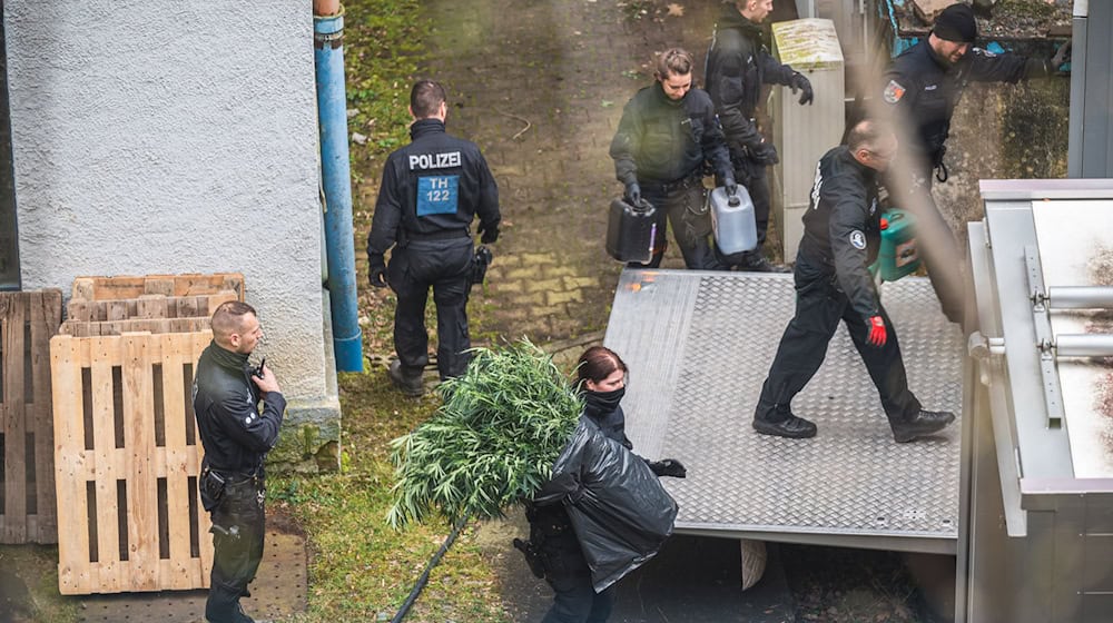 Landgericht Gera verhängt Haft- und Bewährungsstrafen wegen Drogenhandels im großen Stil. (Symbolbild) / Foto: ---/dpa