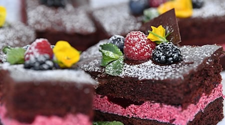 Beim traditionellen Blechkuchenwettbewerb messen auf der Thüringen Ausstellung in Erfurt Hobbybäcker ihr Können. Der Konditortag mit Wettbewerb ist in diesem Jahr am 11. März geplant.  / Foto: Martin Schutt/dpa-Zentralbild/dpa