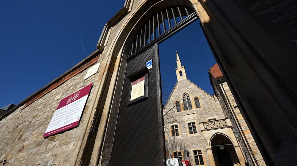 Das Augustinerkloster Erfurt hat sich an der Aktion «Offene Gärten» beteiligt. (Archivbild) / Foto: Martin Schutt/dpa