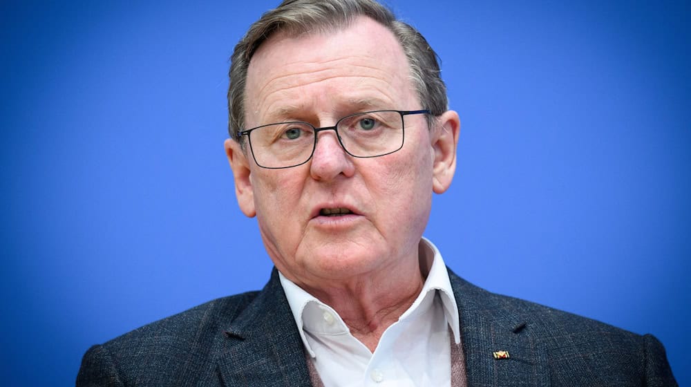 Thüringens früherer Ministerpräsident Bodo Ramelow fordert eine zügige Wahl eines Bundeskanzlers. (Archivbild) / Foto: Bernd von Jutrczenka/dpa