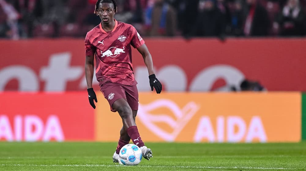  RB Leipzigs Amadou Haidara fällt bis Saisonende verletzungsbedingt aus.  / Foto: Harry Langer/dpa