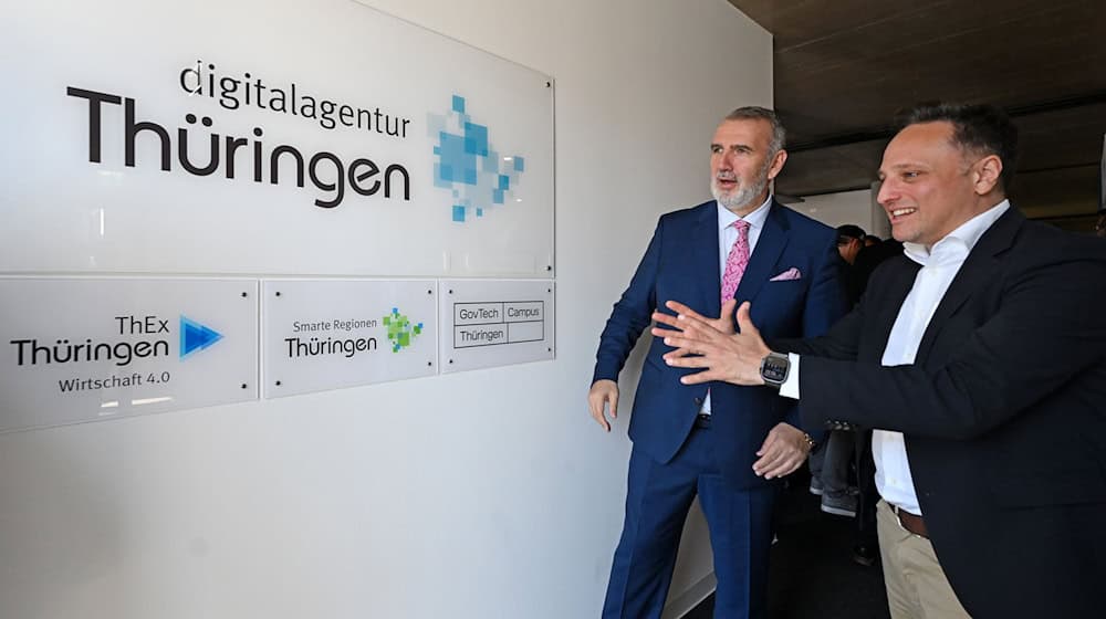 Die Landesregierung will Fortschritte bei der Digitalisierung in Thüringen. / Foto: Martin Schutt/dpa
