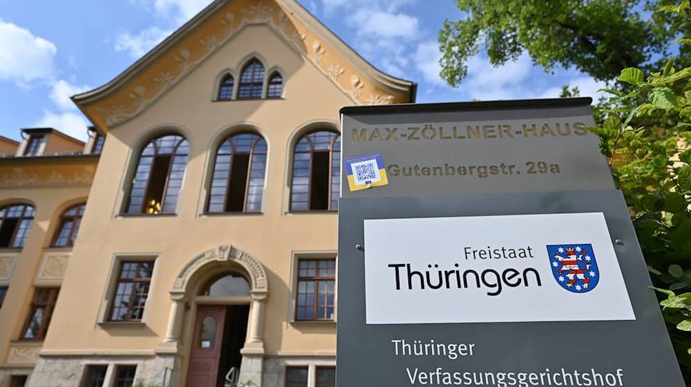 Die Thüringer Verfassungsrichter haben über die Fünf-Prozent-Klausel bei Landtagswahlen entschieden. (Symbolbild) / Foto: Martin Schutt/dpa