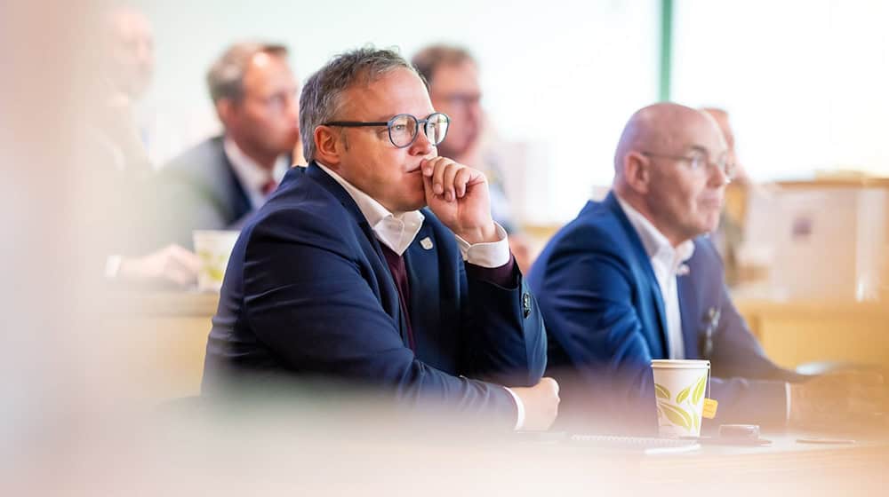 Eine Woche war Mario Voigt in den USA unterwegs. Der CDU-Ministerpräsident erhofft sich davon nachhaltige Partnerschaften für Thüringen. / Foto: Jacob Schröter/Staatskanzlei Thüringen/dpa