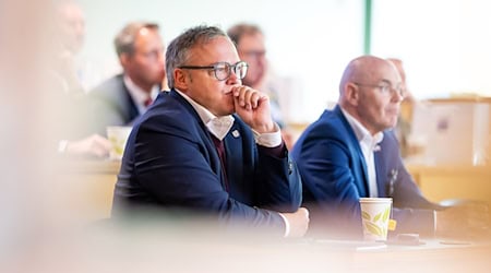 Eine Woche war Mario Voigt in den USA unterwegs. Der CDU-Ministerpräsident erhofft sich davon nachhaltige Partnerschaften für Thüringen. / Foto: Jacob Schröter/Staatskanzlei Thüringen/dpa