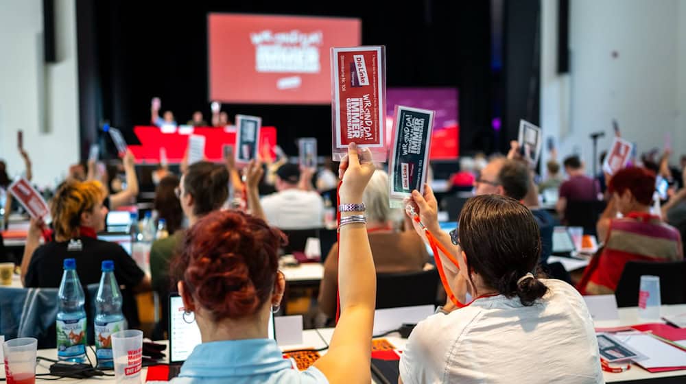Die Linke erlaubt nicht, dass der Fraktionsvorsitzende in einer Übergangszeit auch Parteichef sein kann. / Foto: Jacob Schröter/dpa