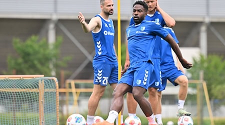 Der 1. FC Magdeburg bereitete sich im Trainingslager in Bad Wörishofen auf die neue Saison vor. / Foto: Hendrik Schmidt/dpa