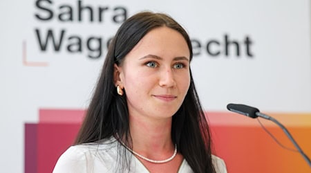 Anastasia Wirsing ist frischgewählte Bundesvorsitzende des BSW-Jugendbündnisses. / Foto: Christoph Reichwein/dpa