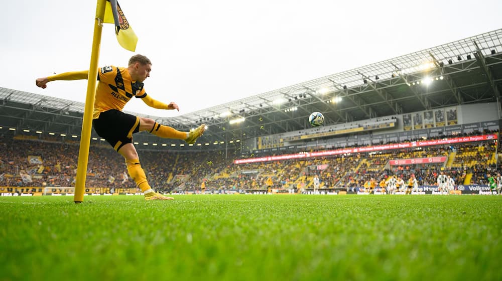 Luca Herrmann kehrt zu Dynamo Dresden zurück. / Foto: Robert Michael/dpa