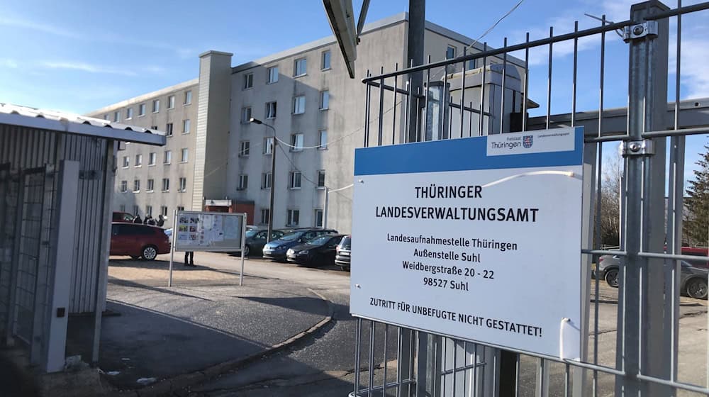 In der Landeserstaufnahme in Suhl ist derzeit viel Platz. (Archivbild) / Foto: David Hutzler/dpa