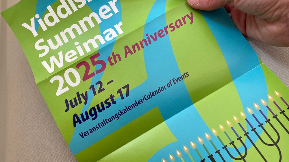 Der Yiddish Summer Weimar startet mit einem Open-Air-Konzert in Weimar. (Archivfoto) / Foto: Marie-Hélèn Frech/dpa