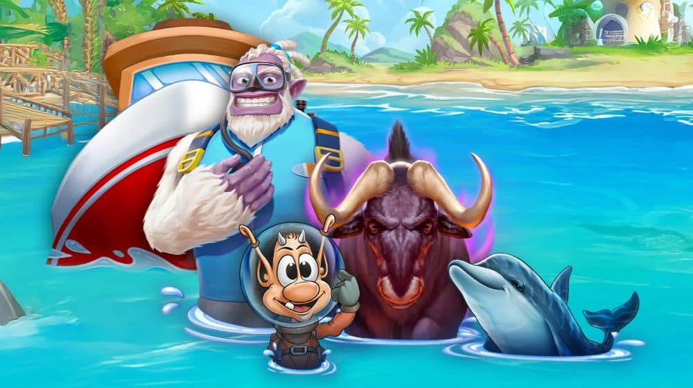 Volle Action mit Hugo, Yeti & Co – im Juli kostenlos bei DIE SPIELBANK spielen / Bild. DIE SPIELBANK
