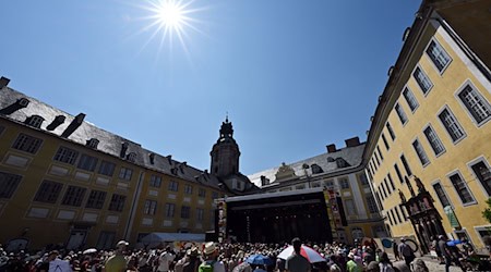 Das Rudolstadt-Festival zieht jedes Jahr Zehntausende Besucher an. (Archivbild) / Foto: Martin Schutt/dpa