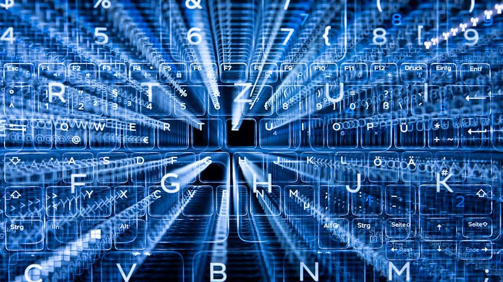 Die Internetseite eines Landkreises wurde durch einen Cyberangriff lahmgelegt. (Symbolbild) / Foto: Sebastian Gollnow/dpa