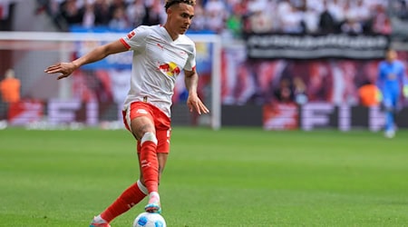  An Antonio Nusa dürfte in der künftigen Startformation von RB Leipzig kein Weg vorbeiführen. / Foto: Jan Woitas/dpa