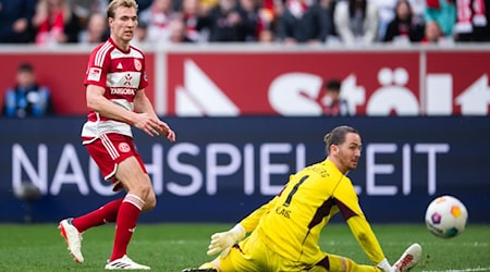 Von Vincent Vermeij (l) werden auch bei Dynamo Dresden Tore erwartet. / Foto: Marius Becker/dpa
