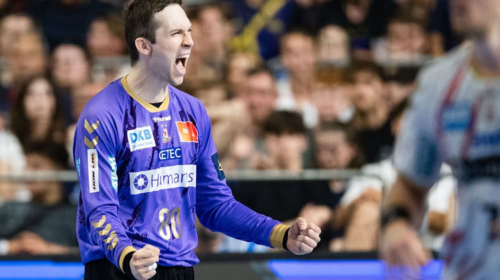 Torhüter Nikola Portner ist ab Dezember wieder spielberechtigt. / Foto: Marius Becker/dpa
