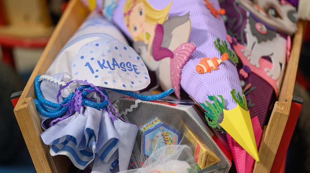 In Thüringen feiern rund 18.310 Kinder ihre Schuleinführung. (Symbolbild) / Foto: Robert Michael/dpa-Zentralbild/dpa
