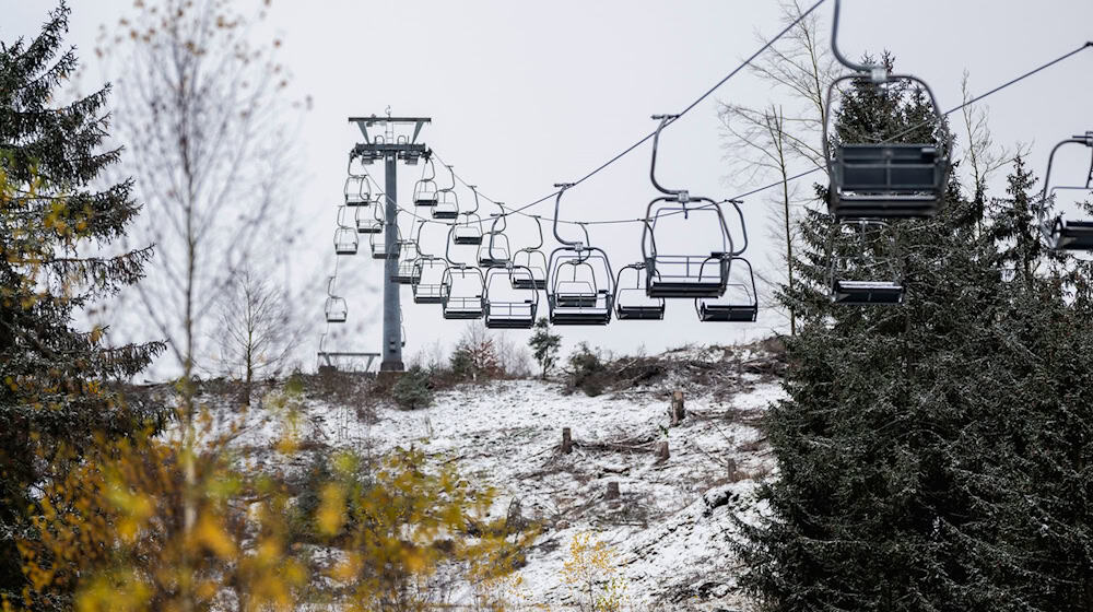 Im Winter liegt im Thüringer Wald inzwischen nicht mehr viel Schnee. (Archivbild) / Foto: Jacob Schröter/dpa