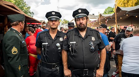 Auch im nächsten Jahr wollen Fans wieder die Kult-Schauspieler Spencer und Hill mit einem Festival feiern. / Foto: Daniel Vogl/dpa