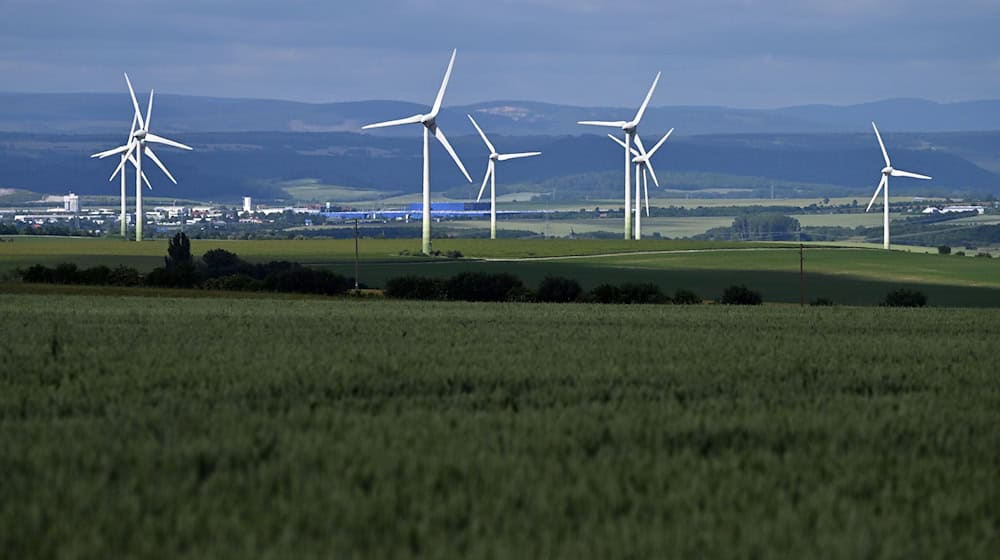 Die Thüringer CDU will andere Regeln für den Windkraftausbau. / Foto: Martin Schutt/dpa