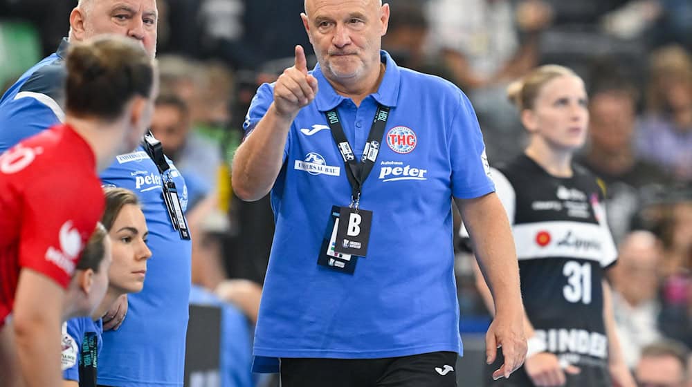 Herbert Müller ist der Trainer der Thüringer Handballerinnen. / Foto: Sven Hoppe/dpa Herbert Müller ist der Trainer der Thüringer Handballerinnen. / Foto: Sven Hoppe/dpa