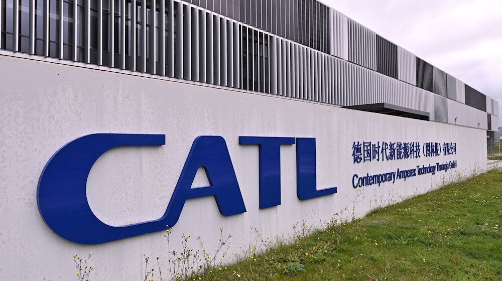Der Batteriehersteller CATL erweitert sein Testzentrum bei Arnstadt. / Foto: Martin Schutt/dpa