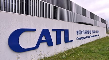 Der Batteriehersteller CATL erweitert sein Testzentrum bei Arnstadt. / Foto: Martin Schutt/dpa