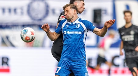 Alexander Nollenberger und sein Team zogen gegen Elversberg klar den kürzeren. / Foto: Andreas Gora/dpa