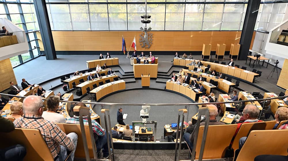 Im Thüringer Landtag ringen die Abgeordneten um eine Lösung für Entlastungen bei der Grundsteuer. (Symbolbild) / Foto: Martin Schutt/dpa