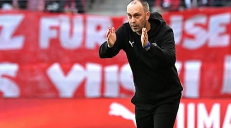 Für RB-Trainer Ole Werner dürfen nicht nur die Ergebnisse stimmen. / Foto: Jennifer Brückner/dpa