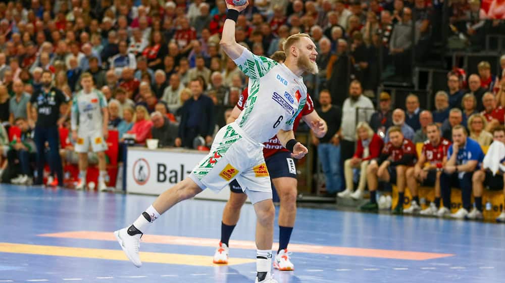 Matthias Musche traf im ersten Spiel von Beginn an nach seiner Verletzung gleich elf Mal. / Foto: Michael Hundt/dpa