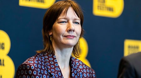 Schauspielerin Sandra Hüller beim Braunschweig International Film Festival: Sie ist dort Stargast und wird mit dem Hauptpreis ausgezeichnet.  / Foto: Michael Matthey/dpa