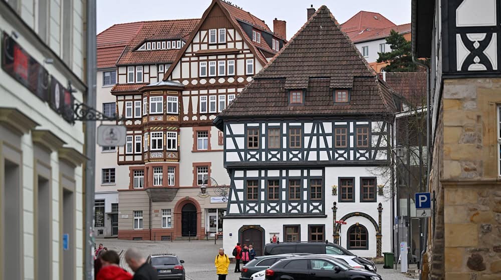 Über die Finanzzuschüsse für die Kommunen, hier Eisenach, ist bei den Thüringer Haushaltsverhandlungen noch nicht entschieden. (Illustration) / Foto: Martin Schutt/dpa-Zentralbild/dpa