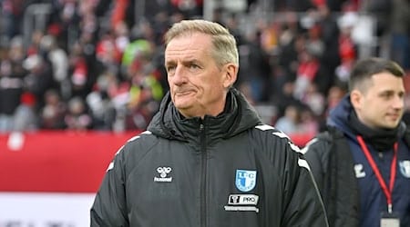 Trainer Petrik Sander sucht beim 1. FC Magdeburg weiter das Erfolgsrezept / Foto: Anke Waelischmiller/dpa