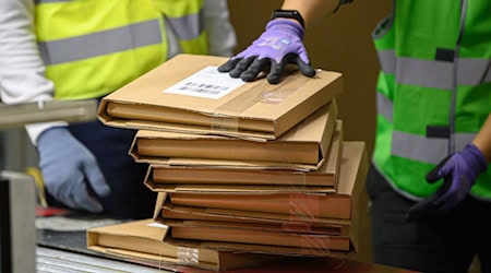 Pakete und Päckchen sollten bis zum 20. Dezember versendet werden. (Archivbild) / Foto: Robert Michael/dpa-Zentralbild/dpa
