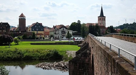 Die "Brücke der Einheit" bei Vacha in Thüringen an der Landesgrenze zu Hessen. (Archivbild) / Foto: picture alliance / Jens Kalaene/dpa-Zentralbild/dpa