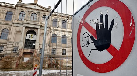 Seit 2020 ist das eigentliche Gebäude des Altenburger Lindenau-Museum zwecks Generalsanierung geschlossen. / Foto: Martin Schutt/dpa