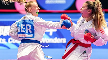 Mia Bitsch holte nach Gold bei den World Games auch den Sieg bei der Sportlerwahl in Thüringen. (Archivbild) / Foto: Tenzin Nyida/XinHua/dpa