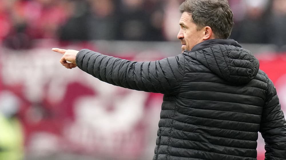 Dynamo-Trainer Thomas Stamm hofft auf zwei Testspiele im Trainingslager. (Archivbild) / Foto: Thomas Frey/dpa