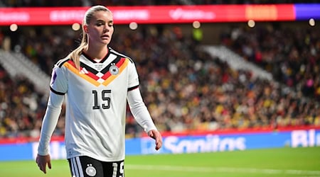 Hoffenheims Nationalspielerin Selina Cerci traf gegen Jena doppelt. (Archivbild) / Foto: Sebastian Christoph Gollnow/dpa