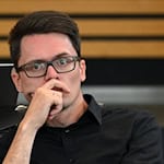 Thüringens Linke-Fraktionschef Christian Schaft kritisiert den geplanten Doppelhaushalt der Brombeer-Koalition. Nach etlichen Verhandlungen will seine Fraktion trotzdem den Weg für den Etat freimachen. (Archivbild) / Foto: Martin Schutt/dpa