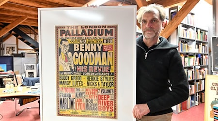 Das Lippmann und Rau Musikarchiv erschließt nun die laut Stiftung größte öffentliche Sammlung zur Jazz-Legende Benny Goodman digital. / Foto: Martin Schutt/dpa