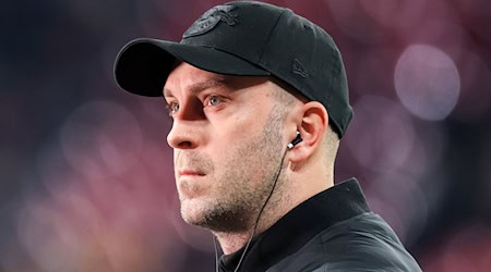 Trainer Ole Werner (RB Leipzig) muss im  Pokal mit seinem Team nach München. / Foto: Jan Woitas/dpa